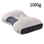 1PC Almohada Neck Pillow, Cervical Orthopedic Soybean Fiber Massage Pillow for Sleep, Neck Support Home SPA Pillow Skin-friendly