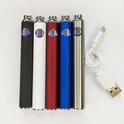 DIY 1-5pcs Type-c Bottom charging Tiny lectric Soldering Iron 650mAh Battery 510 Thread Connection Heat Pen Welding Solder Iron