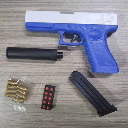 2026 Newest Shell Ejecting Airsoft Soft Bullet Toy Gun Pistol Outdoor Shooting Game Kids Boys Gift