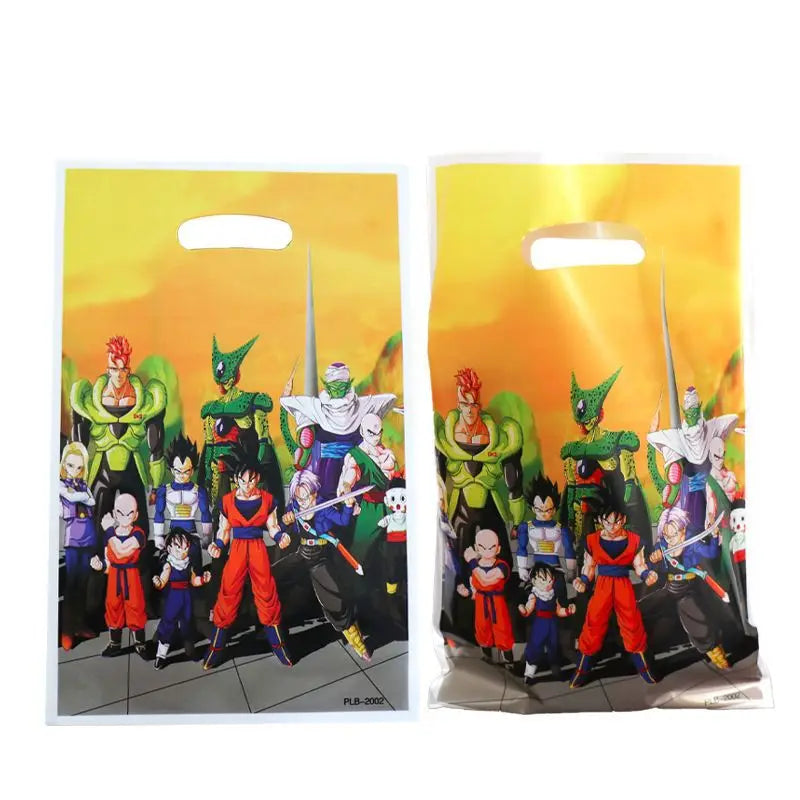 Anime Dragon Ball Party Favors Seal Stamps Slap Bracelets Stickers Gifts Bag Goodie Bag Fillers Birthday Party Gifts Wedding