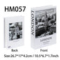Luxury Fake Books Home Decoration Accessories for Living Room Fashion Fake Book Storage Box Simple Nordic Coffee Table Books