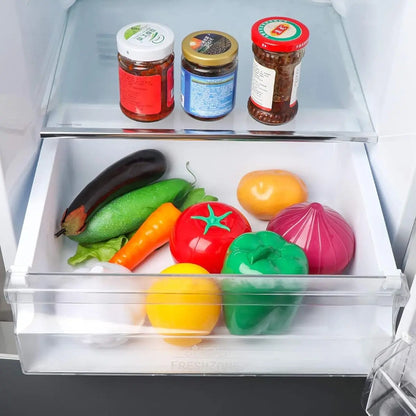 Plastic Food Storage Box Vegetable Fruit Sealed Box Kitchen Crisper Containers Onion Garlic Green Pepper Fresh Storage Tools