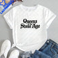 Men's T-shirts and Tank Tops - Queens of The Stone Age Summer Short-Sleeved Men's and Women's Comfortable T-Shirts