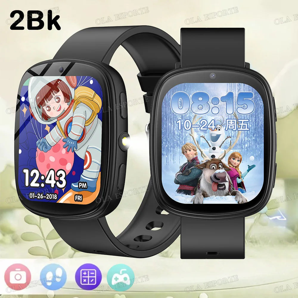 2026 Kids Games Smartwatch 1.83''HD Screen Camera 22 Interesting Games Sleep Monitor Alarm Clock Calculator Children Watch MA27
