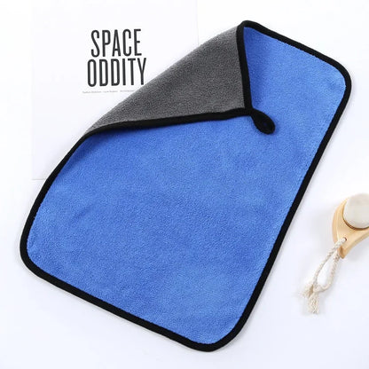 30x30/40/60cm High Quality Coral Fleece Car Wash Towel Car Detailing Care Cleaning Drying Cloth Auto Cleaning Accessories 1Pc