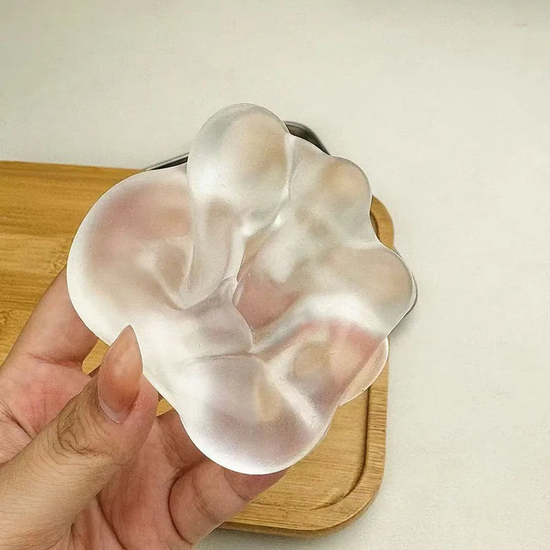 Moldable Squishy Coconut Oil Squeeze Toy Moldable Stress Ball Vaseline Fidget Squishes Fun Anti-stress Sensory Toy Adult Gift