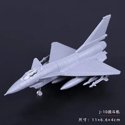 4D 27 Styles 1:144 Fighter Assembly Model Plastic Glue Free Plane Armed Helicopter Reconnaissance Aircraft Model Toy