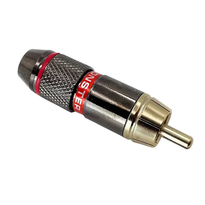 2/4/8Pcs Gold-Plated Musical Sound Plugs RCA Plug Jack Adapter RCA Connector for MIC Audio Video Speaker Cable