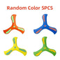 Children's Boomerang Toy Foam Safety Material Boomerang Throwing Target Rotator Trifoliate Flying Saucer Parent-Child