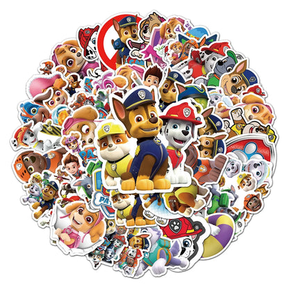 Paw Patrol Party Favors Slap Bracelet Stamps Keychains Gift Bag Stickers Birthday Party Decoration Christmas Stocking Fillers