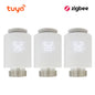 Tuya Zigbee Thermostatic Valve Radiator Zigbee Thermostat Smart Thermostatic Radiator Valve Head Temperature Controller Alexa