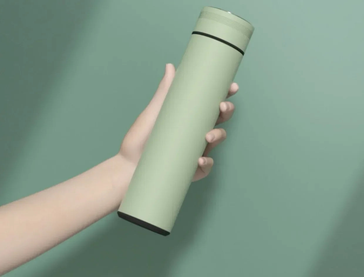500ML Thermos Cup with Temperature Display, Stainless Steel Vacuum Insulated Mug, Outdoor Travel Cup, Father's Day Gift