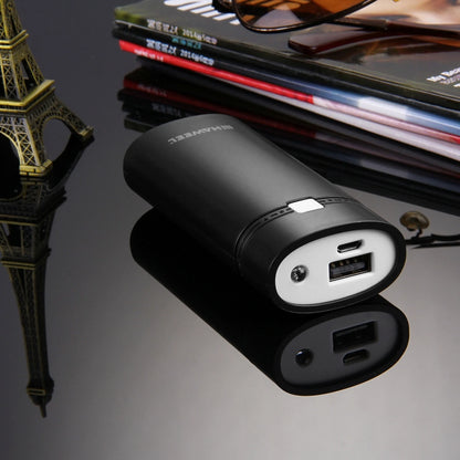 HAWEEL DIY 2x 18650 Battery (Not Included) 5600mAh Power Bank Shell Box with USB Output & Indicator Charging Box for Smartphone