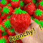 Handmade Crunchy Squishy Durian and Dragon Fruit Stress Ball Squeeze Toy, Squishy Fidget Ball, ASMR Sensory Stress Relief Toy
