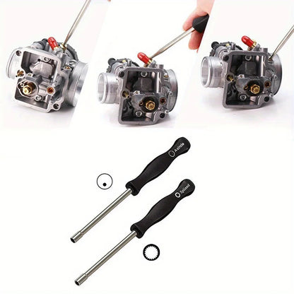 2Pcs 21-Teeth Splined + A-Circle Carburetor Adjustment Tool Screwdriver Kit For For Sears For Craftsman For Poulan