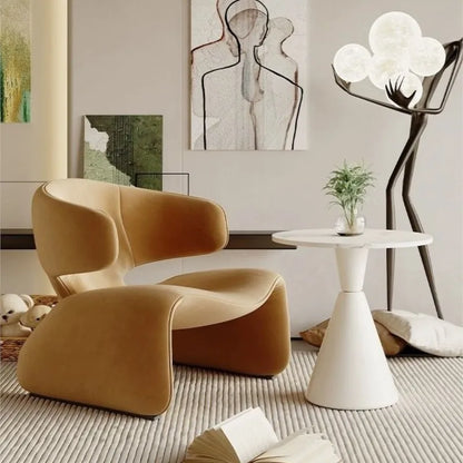 Creative Single Sofa Designer Single Chair Negotiation Table And Chairs Leisure Sofa Rest Area Hotel Sofa Chairs