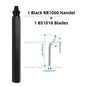 Deburring Tool Kit RB1000 Handle with BS1018 Blades Burring Blade Burring Pen For Pipe Copper Burrs Removal Trimming Tool