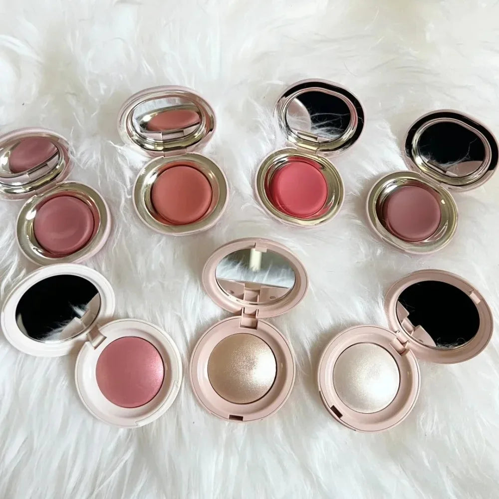 Rare Beauty Liquid Blush Shimmer Powder Blush Elastic Blush Easy-to-Blend Blush Lipstick Highlighter Long-Lasting Makeup Natura