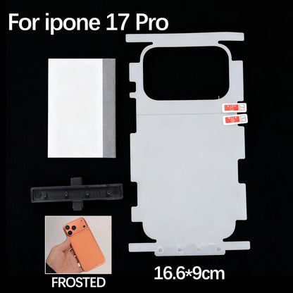For iPhone 17 Pro Max Air 17Pro 17PM 17Air HD Side Frame Back Full Coverage Protective Film For iPhone17 Border Hydrogel Film