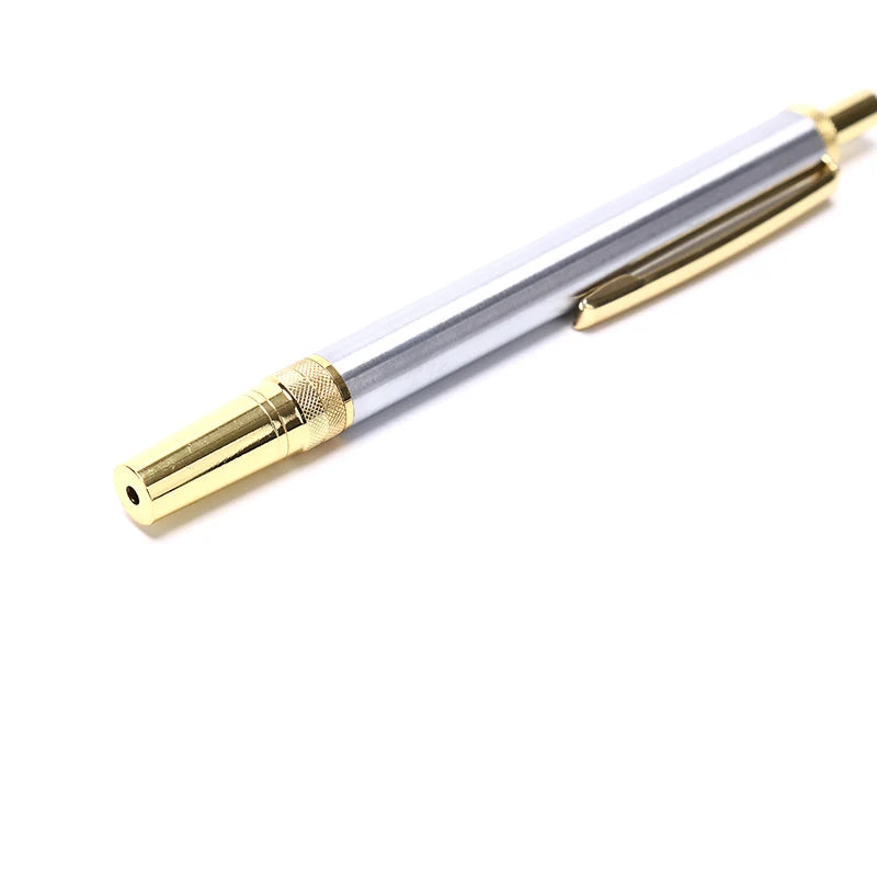 100pcs Stainless Steel Lancet Pen Adjustable Depth Blood Sampling Glucose Test Pen Lancing Device for Diabetics Blood Collect