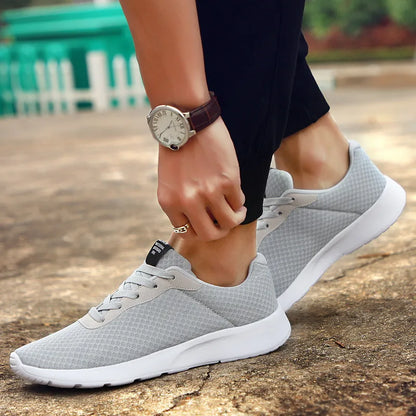 Original Men Running Walking Mesh Shoes Fashion Casual Sneakers Outdoor Breathable Athletic Gym Lightweight Men Tennis Footwear