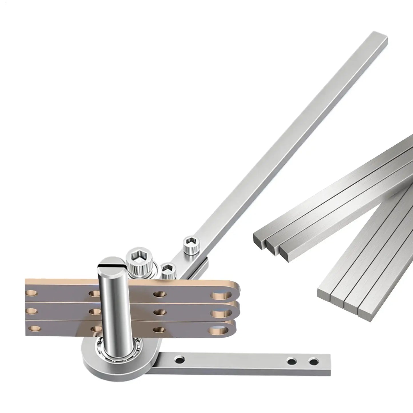 1-4.5mm Manual Metal Bender Small Manual Steel Plate Bender Metalworking Bending Device Steel Plate Bending Tool For Iron Wire