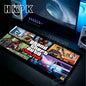 Grand Theft Auto Gamer Mouse Pad Non-slip Rubber Mousepad GTA Gaming Accessories Pc Cabinet Games Computer Keyboard Office Mats
