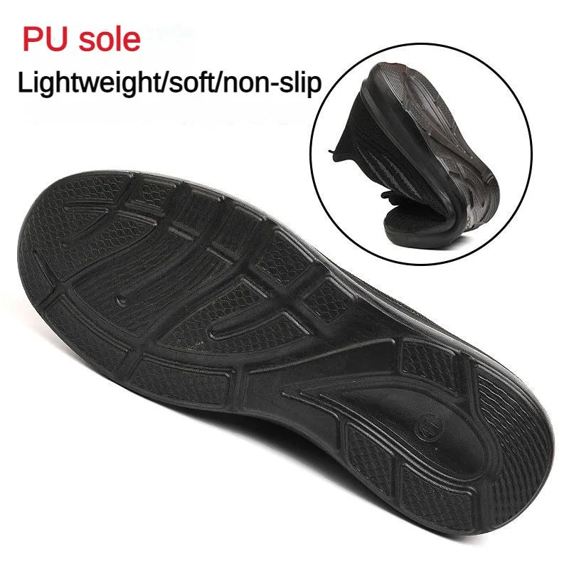 Men's Casual Sneakers Summer Breathable Flat Shoes Lightweight Affordable Free Shipping Shoes
