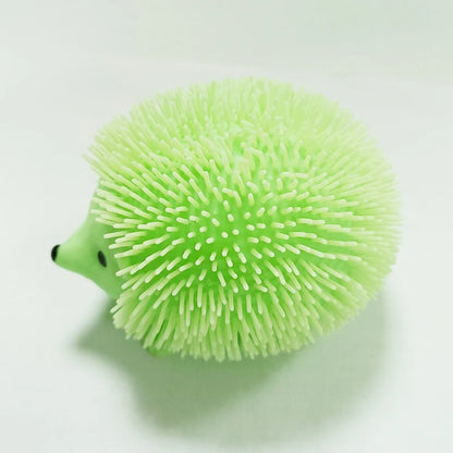 Hedgehog Balls Glitter Sensory Fidget Toys for Adults Funny Cute Squeeze Stress Relief Toys Birthday Party Favors Pinata Filler