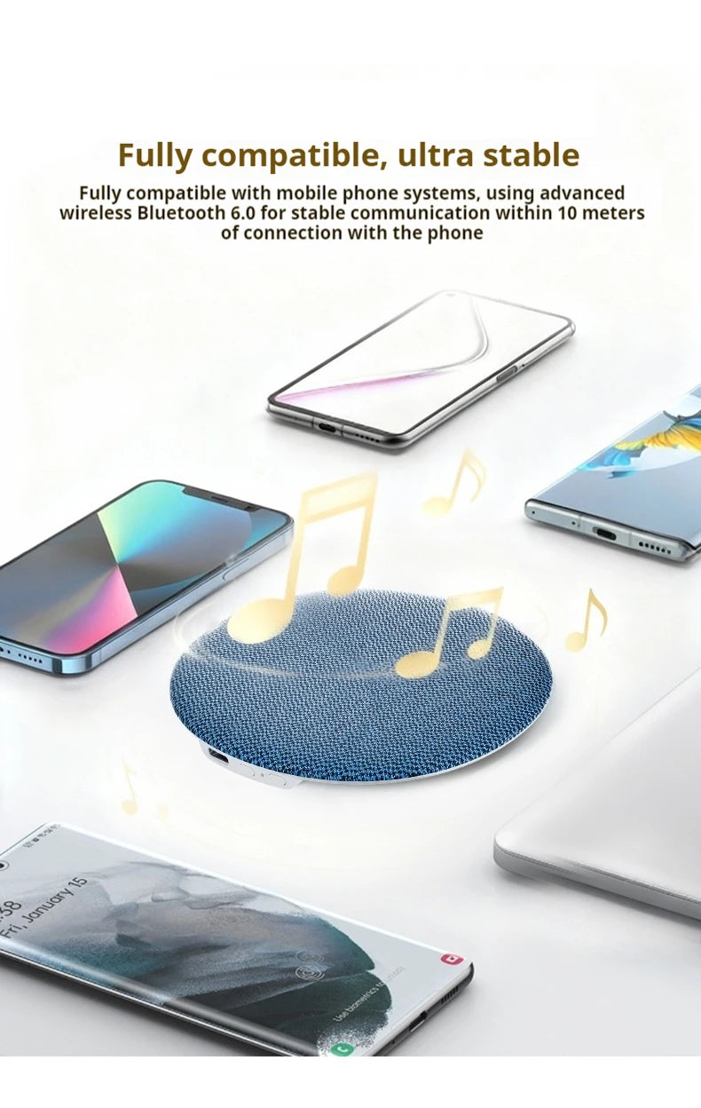 Bluetooth 6.0 Pillow Speaker for Sleeping, Wireless MP3 Music Player for Sleeping Ultra-Thin Under Pillow Sound Machine