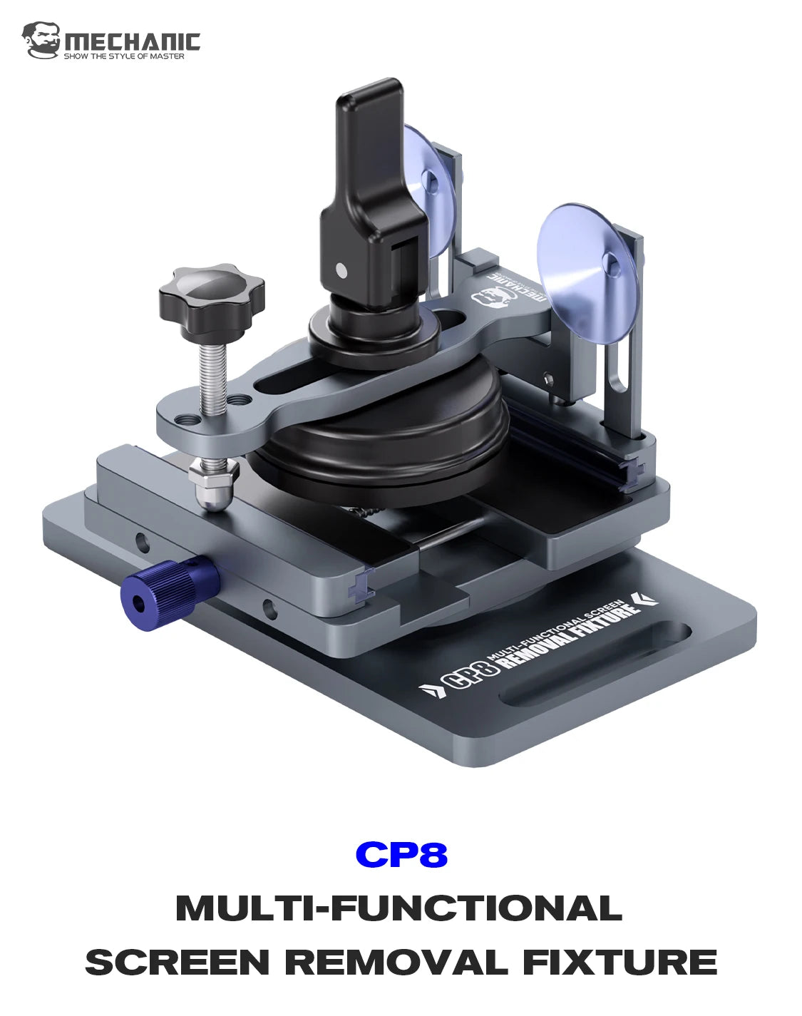 MECHANIC CP8 360° Rotating Screen Removal Fixture Universal Phone LCD Back Cover Separator Clamp Mobile Repair Fixture Tool