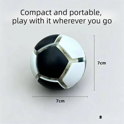 Soccer Keychain Fidget Toy Stress Relief Pendant for Fan Portable Decompression Ball with Gift Box Multi-National Team Souvenir