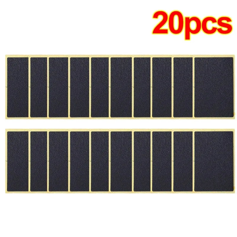 30/20/10 PCS Bicycle Glue-free Tire Patches Tool Quick Repairing Tyre Protection Patch Adhesive Quick Drying Bike Accessories
