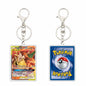 Key chain Charmander Mewtwo Umbreon Jigglypuff Venusaur Blastoise Solgaleo Game Card Acrylic Keychain Pendant Decoration