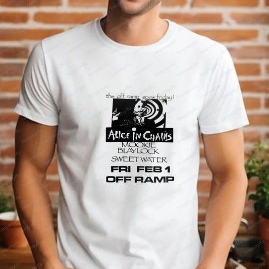 Men's T-shirts and Tank Tops. Comfortable Short-sleeved Shirts for Both Men and Women By Alice in Chains, Suitable for Summer.