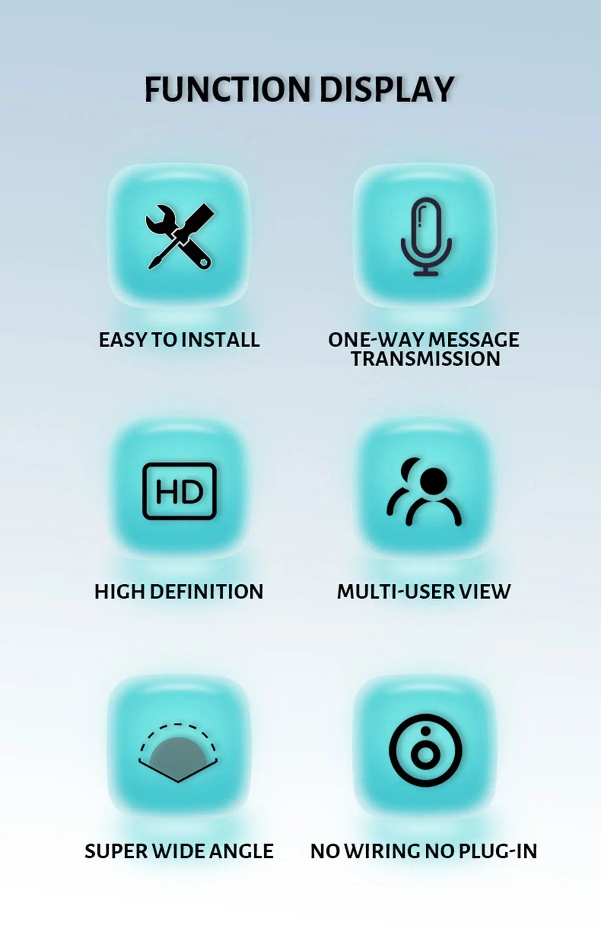 WiFi Mini Camera Security Protection Camera Smart Home Wireless Video Recorder Baby Monitoring Camera for Infants And Pets