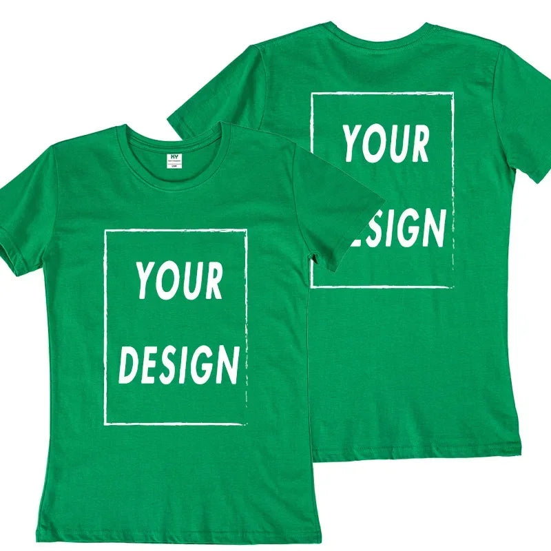 Bestseller Custom T-Shirt: Design Your Own Front & Back | Premium Unisex Tee for Couples, Teams & Events