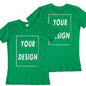 Bestseller Custom T-Shirt: Design Your Own Front & Back | Premium Unisex Tee for Couples, Teams & Events