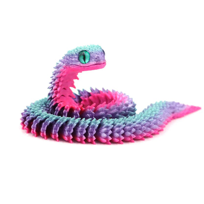 Hot 3D Printing Snake Eggs Home Decoration Creative Pressure-reducing Snake Molds Home Decor Items Moving Rotating Anime Figures