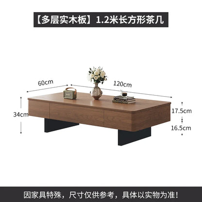 Design Storage Coffee Tables Minimalist Trendy Modern Luxury Coffee Table Aesthetic Mesa De Centro Sala Living Room Furniture