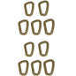 1-10Pcs Military tactical carabiner Clips Accessories D-Ring Buckle Mountaineering Carabiner Backpack Hanging Key Outdoor gadget