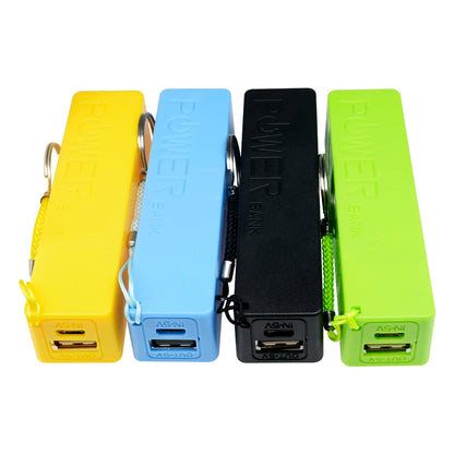 Black/Blue/Green/Yellow USB power bank Case DIY 18650 battery Box For 1 x 18650 Lithium Battery Protable