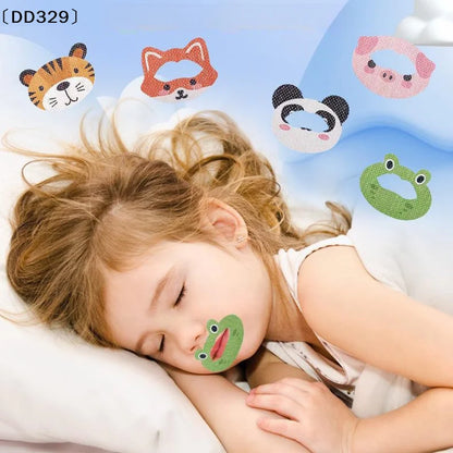30PCS Kids  Anti-Snoring Stickers Sleeping Closed-mouth Stickers Breathing Correction Patch Shut Up Patch Orthosis Tape〔DD329〕