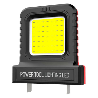 1-5 szt. Lampa robocza LED do elektronarzędzi Makita, Milwaukee, DeWalt, Bosch, Dayi, Lomvum, Zhipu, z akumulatorem litowo-jonowym 18V-21V