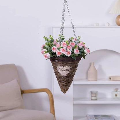15 heads Artificial Silk Rose Flowers Bridal Bouquet for Home Wedding Floral Arrangement Garden Artificial Flowers DIYGift Decor