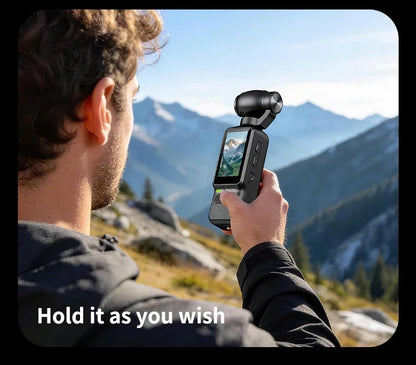 HD 4K Action Camera 180 Degree Rotatable For Vlog YouTube Tiktok Girls Record Life Video Recording Entry Portable Action Camera