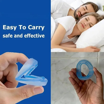 Anti Snoring Mouthpiece Reusable Snore Device Stopper Reduce Snoring Aid Snore Solution For Comfort Easy Breathing