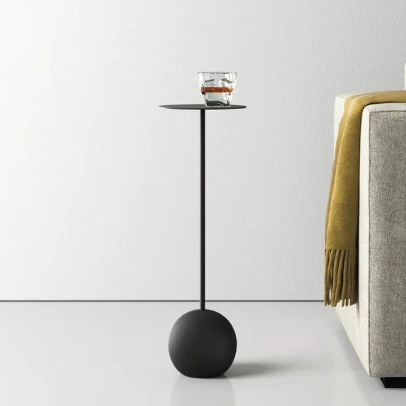 Designer Cement Mini Side Table Minimalist Accent End Table Apartment Sofa Coffee Table Aesthetic Home Furniture for Living Room