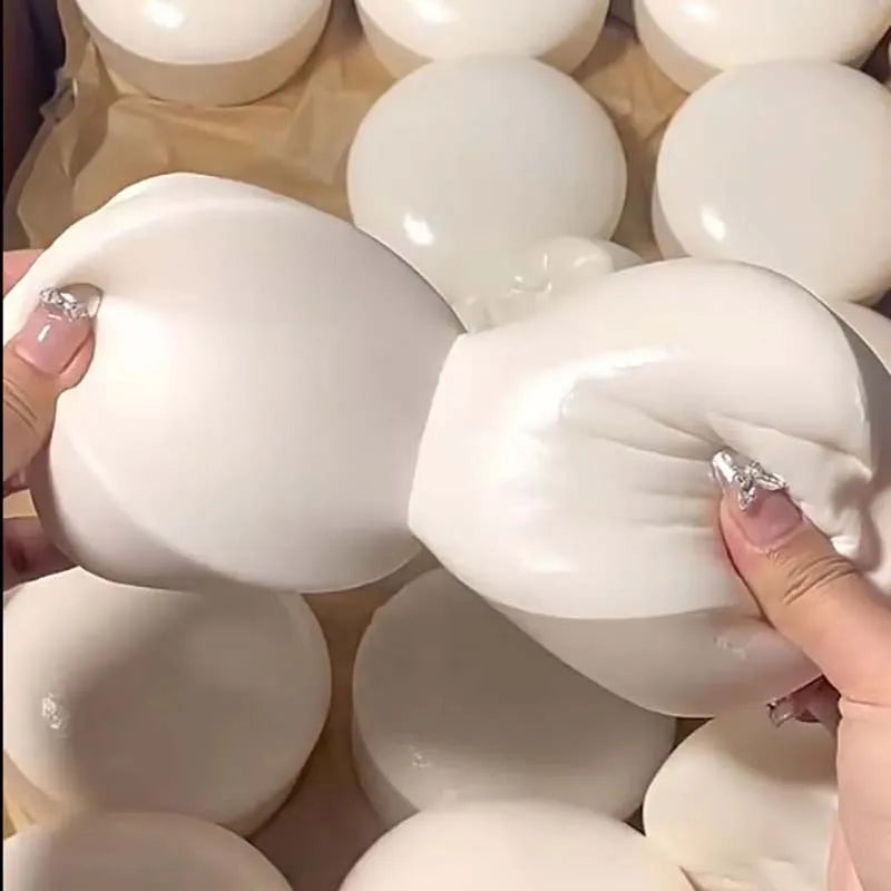 Squishy Simulated Yogurt Cake Bread Squeeze Toy Soft Stress Relief Slow Rebound Sensory Fidget Toys for Adults Relaxing Gifts