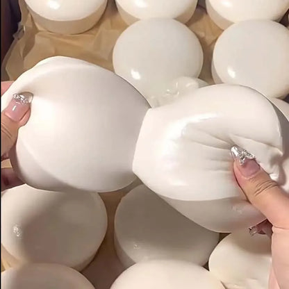Squishy Simulated Yogurt Cake Bread Squeeze Toy Soft Stress Relief Slow Rebound Sensory Fidget Toys for Adults Relaxing Gifts